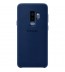 Husa Alcantara Cover pentru Samsung Galaxy S9 Plus, Blue